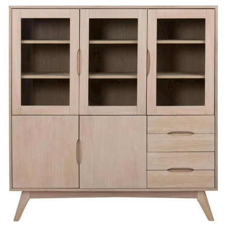 Display Cabinet AURORA Unique white pigmented