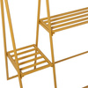 Clothing rack with hanger/hook set, ginger orange