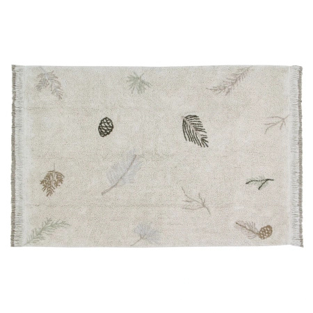 Dywan bawełniany Lorena Canals COTTON WOODS zielony 200 x 140 cm