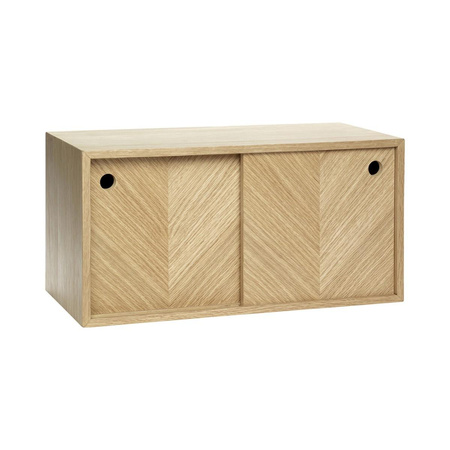Półka Hübsch HERRINGBONE naturalna