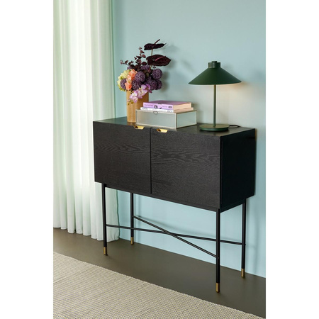 Doniczka Hübsch EDNA brązowa (zestaw 2)