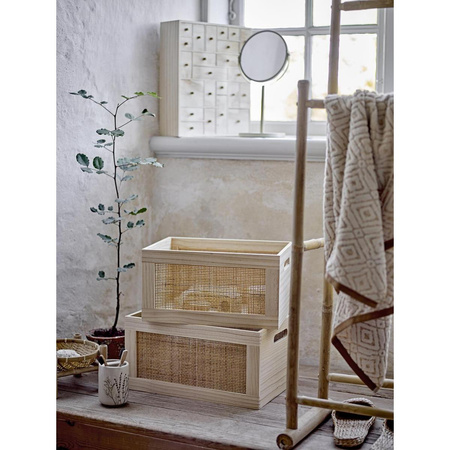 Saye Towel Rack, Nature, Bamboo