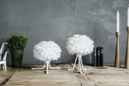 Table lamp base UMAGE TRIPOD BASE MATT WHITE white