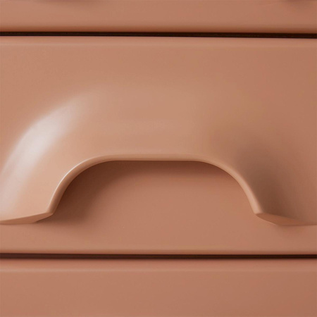 Chest of 7 drawers, blush