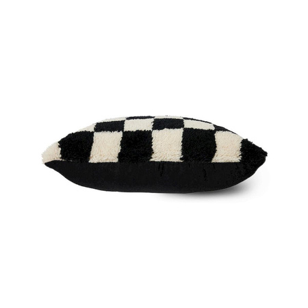 Poduszka hkliving WOOLEN czarna rozmiar 50x50 cm