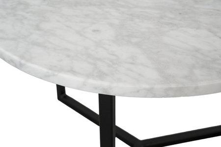 Stolik kawowy Igne Furniture MOON 60 cm biały