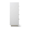 Chest of drawers, eggshell white
