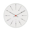 Bankers Wall clock Ø29 cm white/black/red