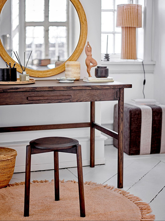 Puf Bloomingville FLINT brązowy