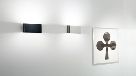 Lampa ścienna Artemide Two Flags Wall czarna