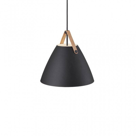 NORDLUX STRAP black pendant lamp, size 36 cm