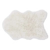 Dywan wełniany Lorena Canals WOOLY WHITE biały 75 x 110 cm