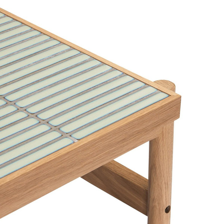 Tile Coffee Table Mint/Natural
