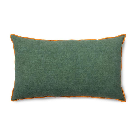 Poduszka hkliving COUNTRY HOUSE zielona rozmiar 60x35 cm