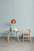 Round wooden table HÜBSCH oak Ø115 cm natural