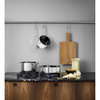 Patelnia do smażenia z powłoką ceramiczną Powłoka Slip-Let® Eva Trio STAINLESS STEEL srebrna Ø24 cm