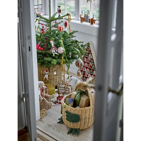 Peo Ornament, Red, Wool