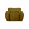 Arc lounge fauteuil, frame ash, royal velvet, olive