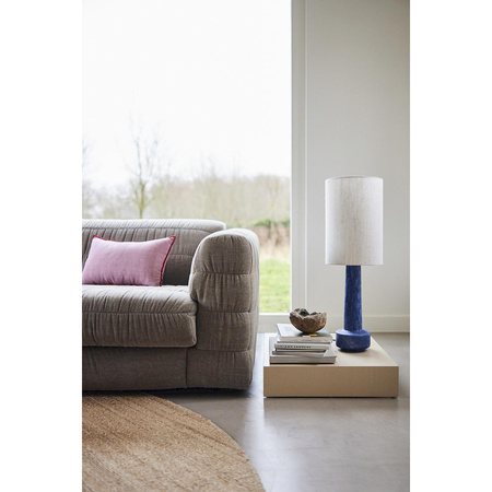 Okrągły tkany dywan konopny hkliving HEMP naturalny rozmiar 250x250 cm