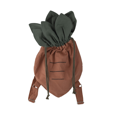 BLOOMINGVILLE TOTTE Orange Tie Bag