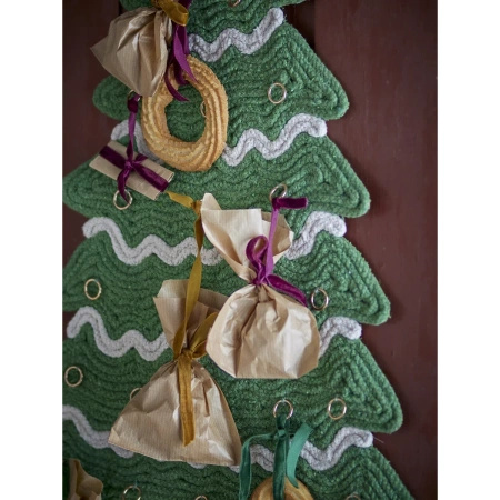 Douglas Calendar, Green, Cotton