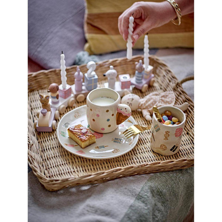 3 Częściowa Zastawa Stołowa Bloomingville SWEETS naturalnych