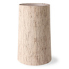 Abażur HKLIVING SILK naturalny rozmiar Ø36 cm