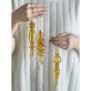 Auralia Ornament, Gold, Glass