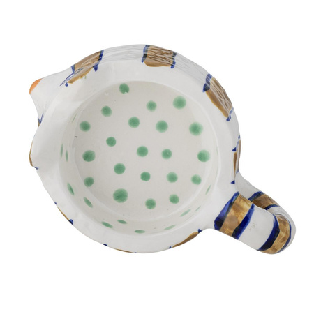 Caty Candle Holder, Brown, Stoneware