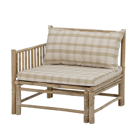 Sofa modułowa (lewy narożnik) Bloomingville KORFU naturalna