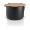 Nordic kitchen Salt cellar with lid