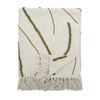 Osasio Throw, Green, Cotton OEKO-TEX®