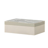 Kabela Box w/Lid, Grey, Resin