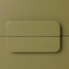 Spacious drawer cabinet army green
