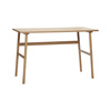 HÜBSCH groove desk, oak, 120 cm, natural
