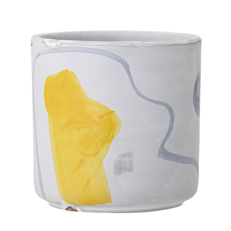 BLOOMINGVILLE AZURA flowerpot white