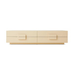 Spacious lowboard cream