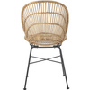 Fiore Dining Chair, Nature, Rattan