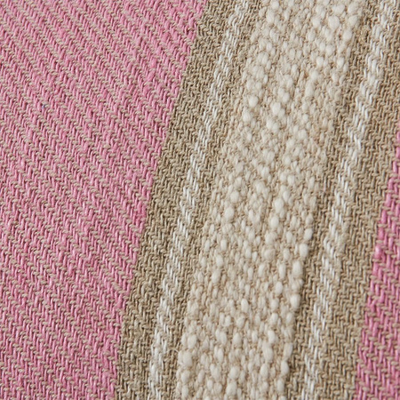 Poduszka hkliving WOVEN różowa rozmiar 60x40 cm