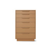Chest of 6 drawers camel