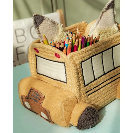 Kosz Lorena Canals BUS żółty