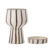 BLOOMINGVILLE AGNA brown flowerpot