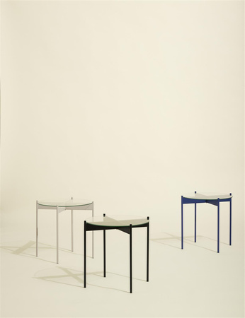 HÜBSCH BEAM yellow side table