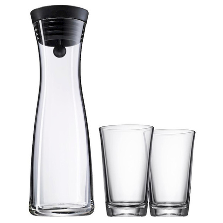 Karafka + 2 szklanki WMF BASIC transparentna