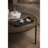 Serving tray 43 x 25 cm black