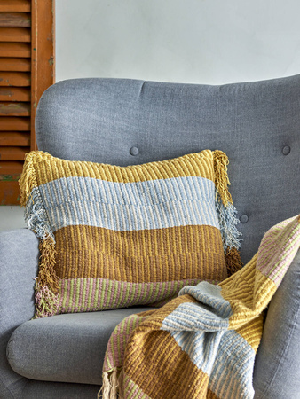 BLOOMINGVILLE ISNEL yellow cushion