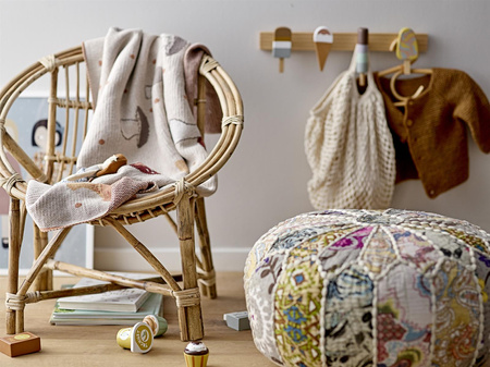 Zyon Coat Rack, Brown, FSC®100%, Beech