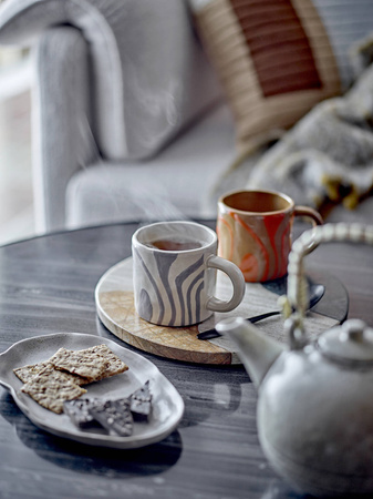 Ninka Mug, Grey, Stoneware