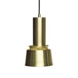 Lampa wisząca Hübsch ASHTRAY GOLD mosiężna