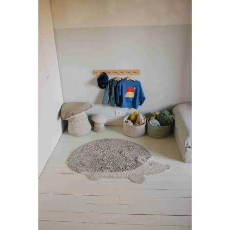 Dywan bawełniany Lorena Canals ANIMAL RUGS beżowy 130 x 90 cm